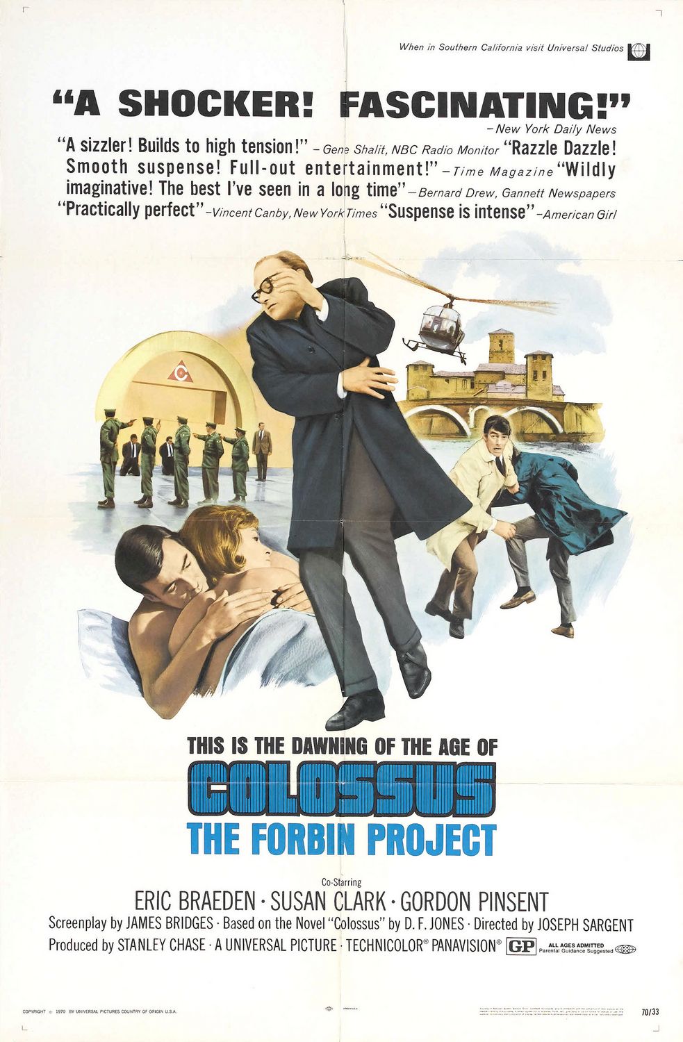 COLOSSUS: THE FORBIN PROJECT (ΣΑΤΑΝΙΚΟΣ ΕΓΚΕΦΑΛΟΣ) (1970) BRRip 1080p